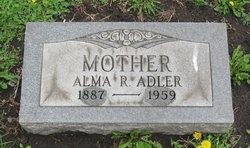Alma <I>Radzinski</I> Adler 
