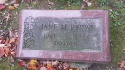 Jane M. <I>Puffer</I> Brown 