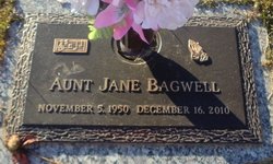 Martha Jane “Aunt Jane” Bagwell 