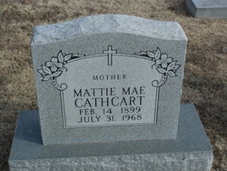 Mattie May <I>Lawson</I> Cathcart 