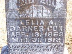 Lelia <I>Garner</I> Cox 