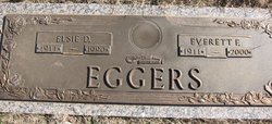 Elsie Doretha Henrietta <I>Kruse</I> Eggers 