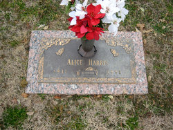 Alice <I>Mercer</I> Harris 