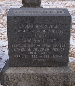Josiah A Crocker 