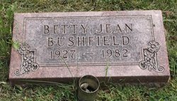 Betty Jean Bushfield 