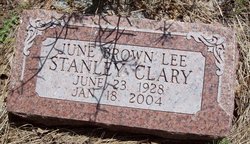 June Loven <I>Brown</I> Lee Stanley Clary 