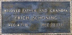 Erich Reinhold Schoning 