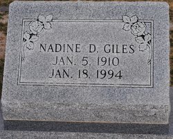 Nadine Dorthy <I>Fore</I> Giles 