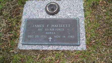 James F Hayslett 