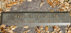 Harris Barksdale Sr.