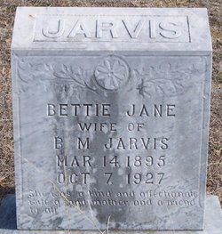 Bettie Jane <I>Gilmer</I> Jarvis 