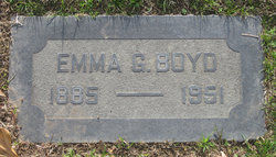 Emma Gertrude <I>Burns</I> Boyd 