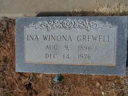 Alfa Ina Winona <I>Drake</I> Grewell 