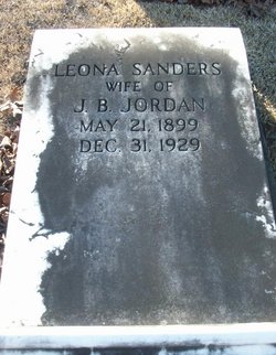 Leona Estell <I>Sanders</I> Jordan 