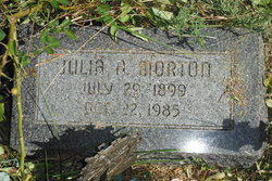 Julia A. <I>Gumm</I> Morton 