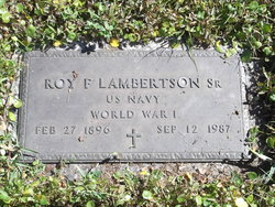 Rev Roy Franklin Lambertson Sr.