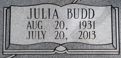 Julia Budd “Dooley” <I>Rutherford</I> Garner 