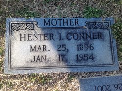 Hester <I>Ingle</I> Conner 