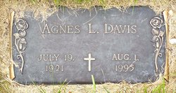 Agnes L Davis 