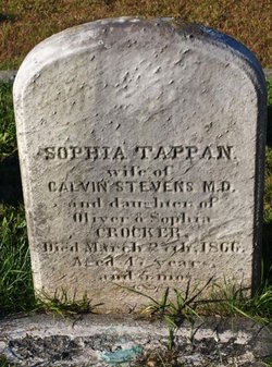 Sophia Tappan <I>Crocker</I> Stevens 
