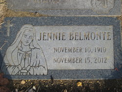 Jennie <I>Graziano</I> Belmonte 