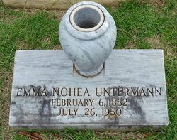 Emma Nohea <I>Daniels</I> Untermann 