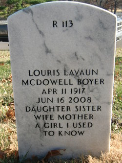 Louris LaVaun <I>McDowell</I> Boyer 