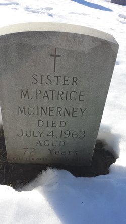 Sr Mary Patrice McInerney 