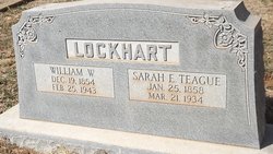 Sara Eliza <I>Teague</I> Lockhart 