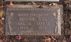 Rosalie <I>Bowers</I> Dies 