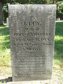 Lucy <I>Colvin</I> Ramsdell 