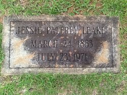 Jessie <I>Palfrey</I> Leake 