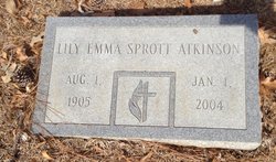 Lily <I>Sprott</I> Atkinson 