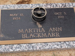 Martha Ann <I>Perryman</I> Blackmarr 