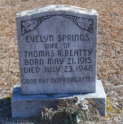 Evelyn <I>Springs</I> Beatty 