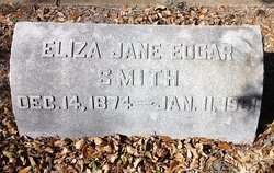 Eliza Jane <I>Edgar</I> Smith 