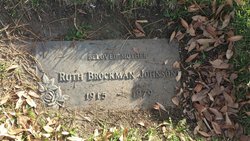 Ruth Virginia <I>Brockman</I> Johnson 