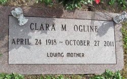 Clara May <I>Beal</I> Ogline 