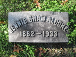 Jennie <I>Shaw</I> Alcoke 