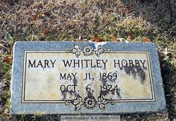 Mary <I>Whitley</I> Hobby 
