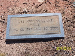 Rose Marie “Polly” <I>Wiggins</I> Clamp 