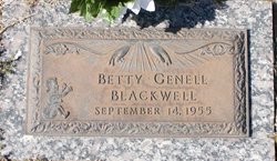 Betty Genell Blackwell 