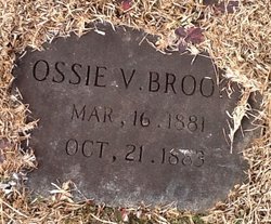 Ossie V Brooks 