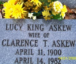 Lucy Katherine <I>King</I> Askew 
