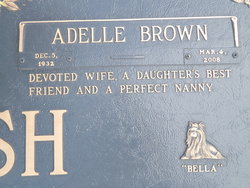 Adelle <I>Brown</I> Reddish 