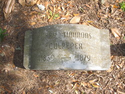 Mary Harrell <I>Timmons</I> Culpeper 