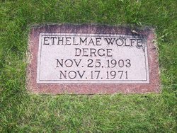 Ethel Mae <I>Wolfe</I> Derge 