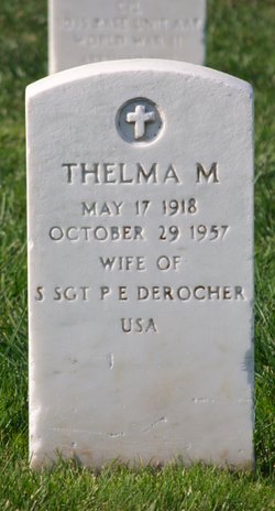 Thelma M DeRocher 