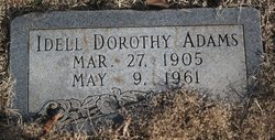 Idell Dorothy Adams 