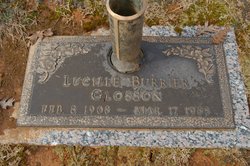 Lucille Emma <I>Burrier</I> Glosson 